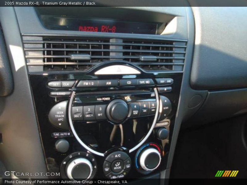Titanium Gray Metallic / Black 2005 Mazda RX-8