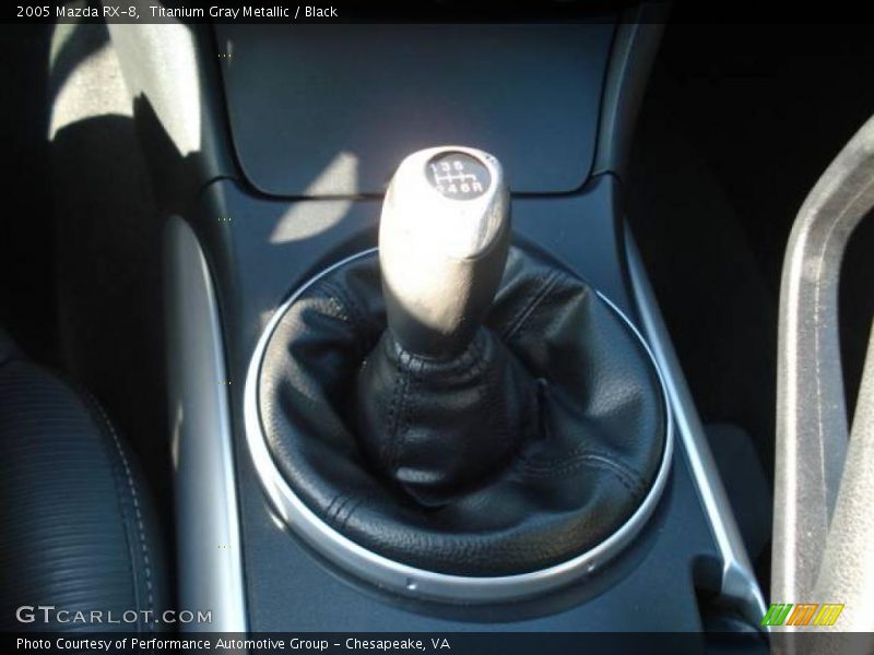 Titanium Gray Metallic / Black 2005 Mazda RX-8