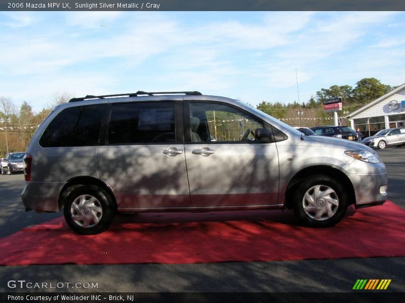 Sunlight Silver Metallic / Gray 2006 Mazda MPV LX