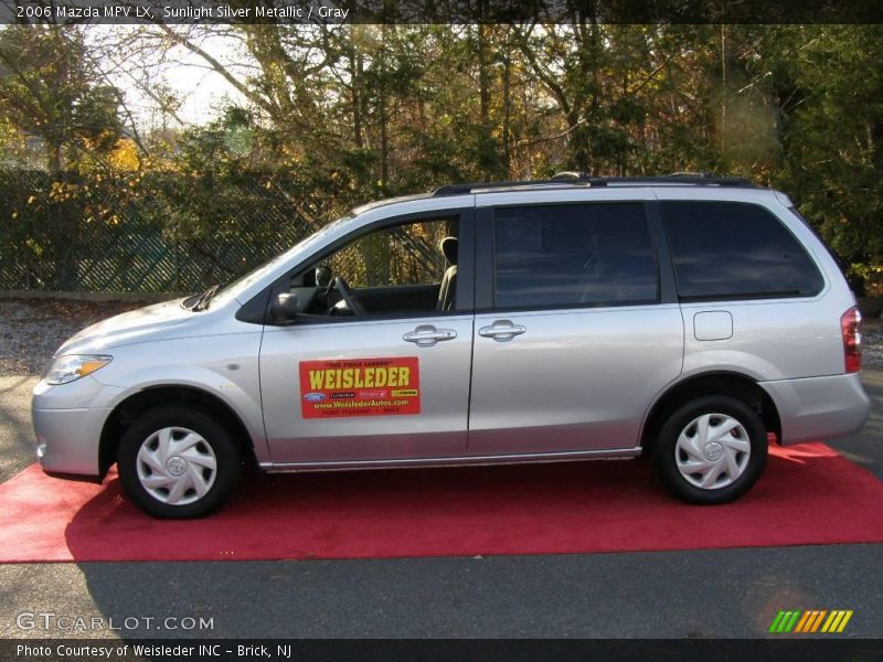 Sunlight Silver Metallic / Gray 2006 Mazda MPV LX