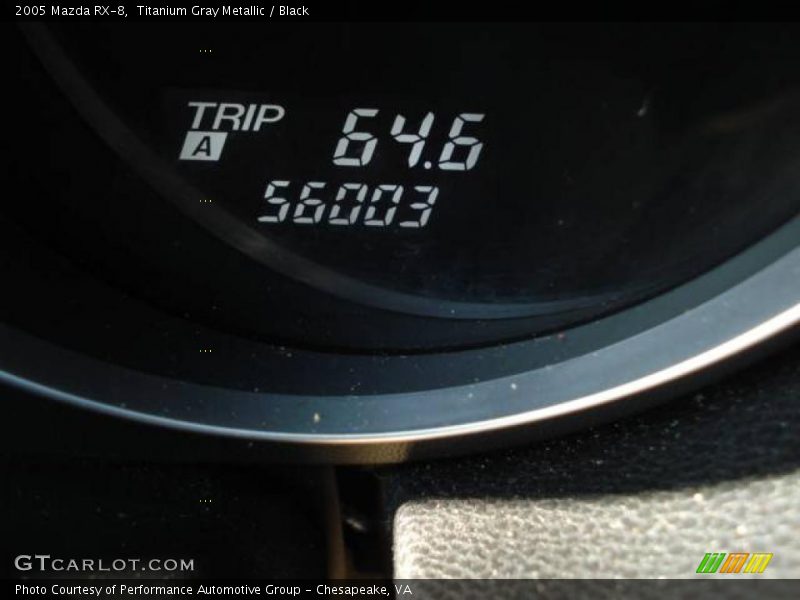 Titanium Gray Metallic / Black 2005 Mazda RX-8