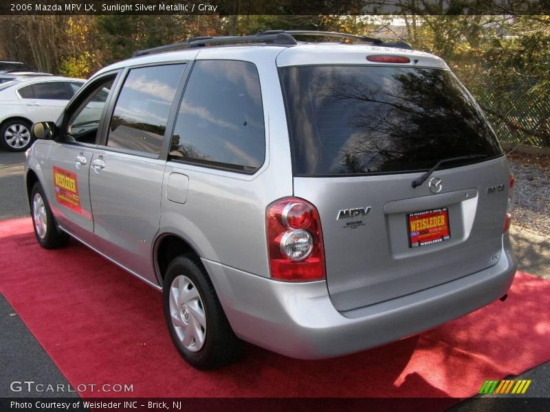 Sunlight Silver Metallic / Gray 2006 Mazda MPV LX