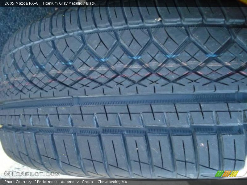 Titanium Gray Metallic / Black 2005 Mazda RX-8