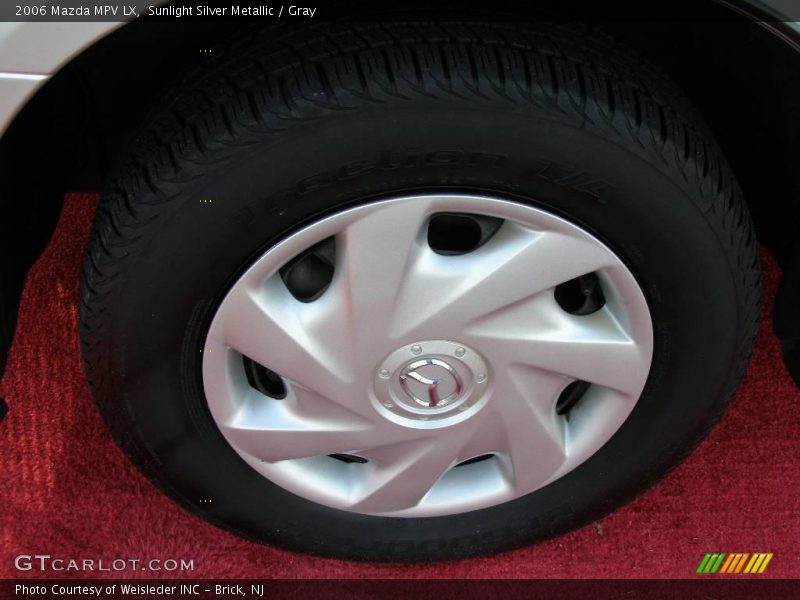 Sunlight Silver Metallic / Gray 2006 Mazda MPV LX
