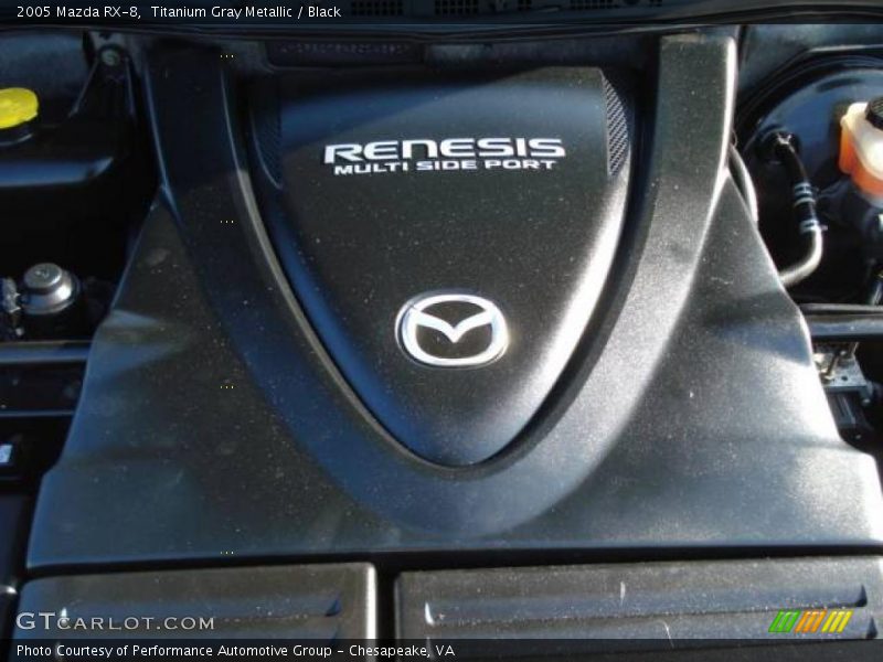 Titanium Gray Metallic / Black 2005 Mazda RX-8