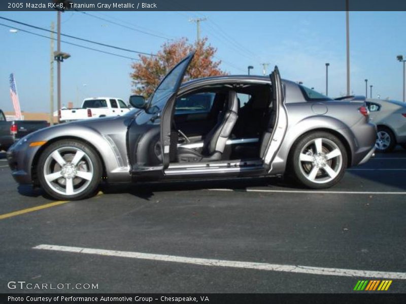 Titanium Gray Metallic / Black 2005 Mazda RX-8