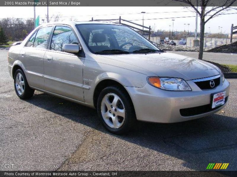 Sand Mica / Beige 2001 Mazda Protege LX