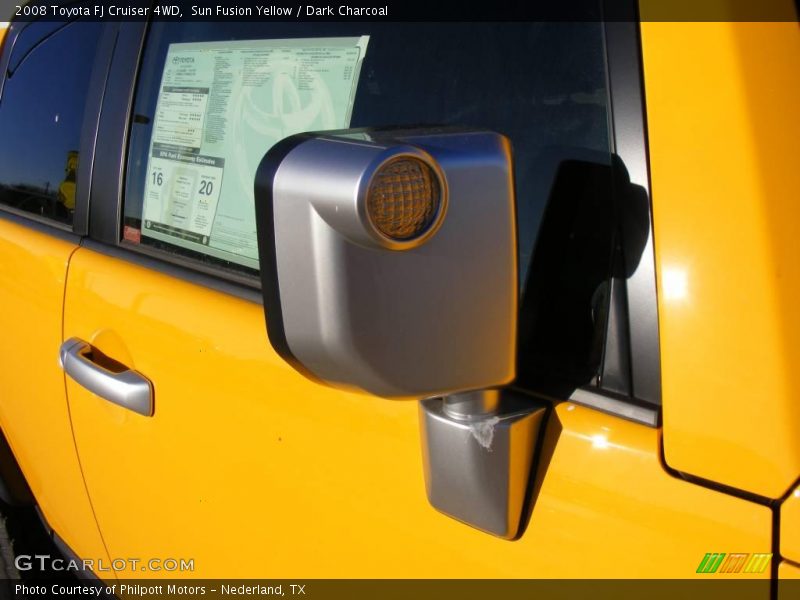 Sun Fusion Yellow / Dark Charcoal 2008 Toyota FJ Cruiser 4WD