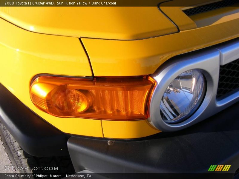 Sun Fusion Yellow / Dark Charcoal 2008 Toyota FJ Cruiser 4WD