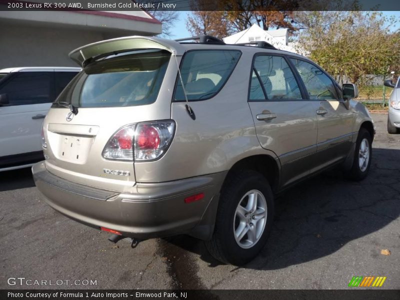 Burnished Gold Metallic / Ivory 2003 Lexus RX 300 AWD