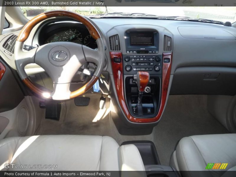 Burnished Gold Metallic / Ivory 2003 Lexus RX 300 AWD