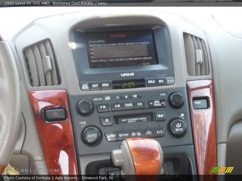 Burnished Gold Metallic / Ivory 2003 Lexus RX 300 AWD