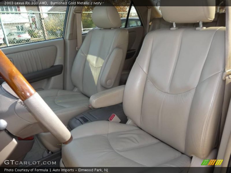 Burnished Gold Metallic / Ivory 2003 Lexus RX 300 AWD