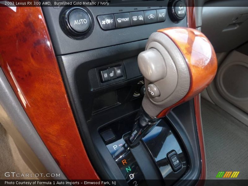 Burnished Gold Metallic / Ivory 2003 Lexus RX 300 AWD