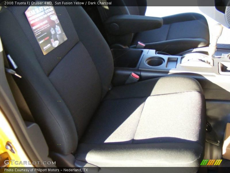Sun Fusion Yellow / Dark Charcoal 2008 Toyota FJ Cruiser 4WD