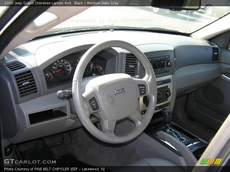 Black / Medium Slate Gray 2006 Jeep Grand Cherokee Laredo 4x4