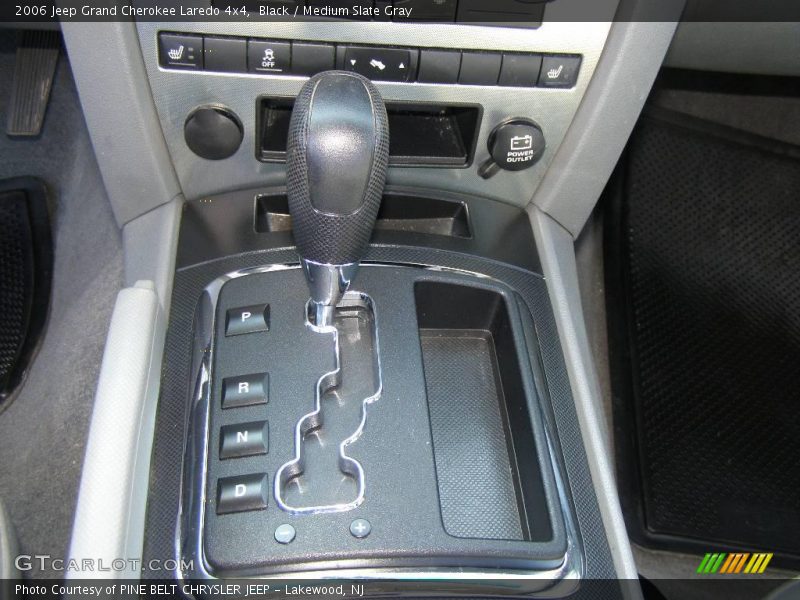 Black / Medium Slate Gray 2006 Jeep Grand Cherokee Laredo 4x4
