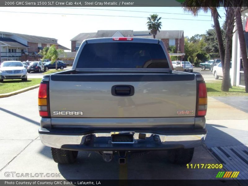 Steel Gray Metallic / Pewter 2006 GMC Sierra 1500 SLT Crew Cab 4x4