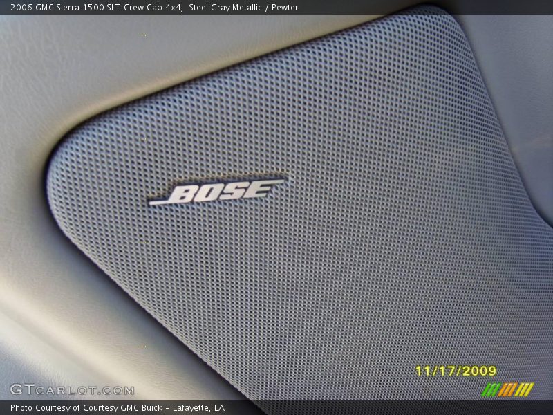 Steel Gray Metallic / Pewter 2006 GMC Sierra 1500 SLT Crew Cab 4x4