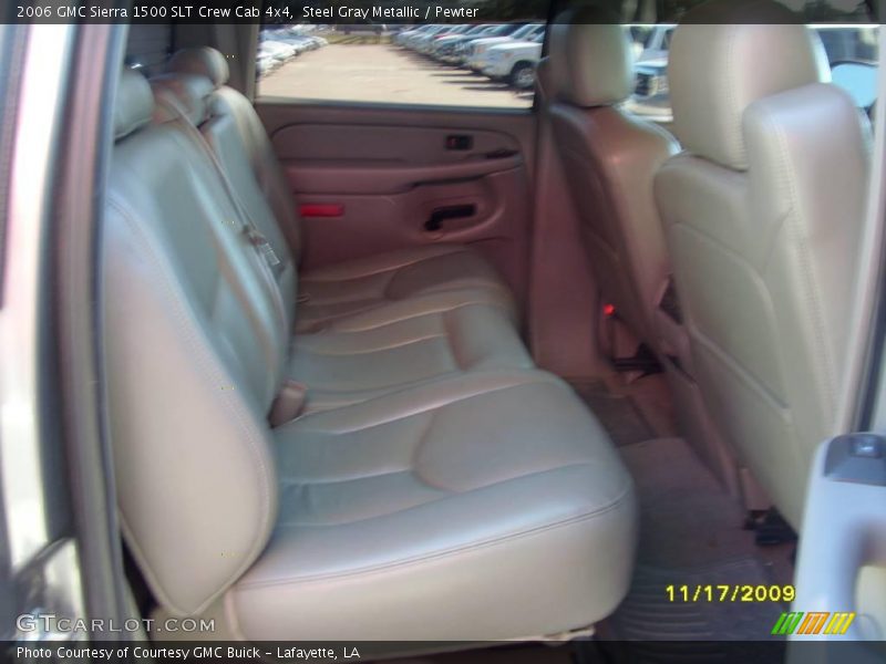 Steel Gray Metallic / Pewter 2006 GMC Sierra 1500 SLT Crew Cab 4x4
