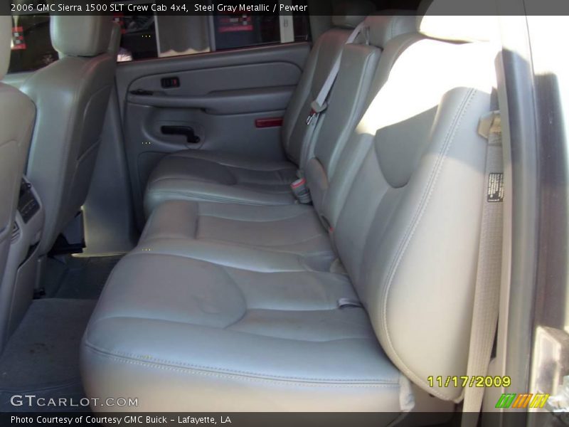 Steel Gray Metallic / Pewter 2006 GMC Sierra 1500 SLT Crew Cab 4x4
