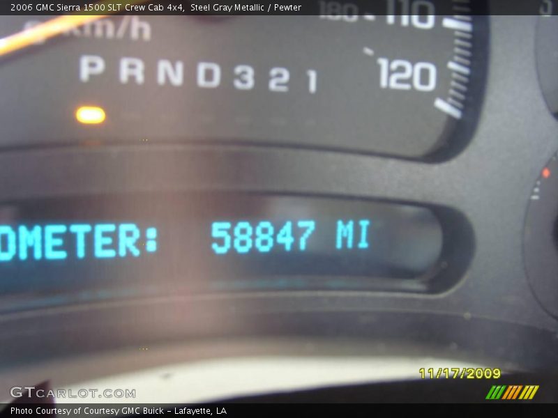 Steel Gray Metallic / Pewter 2006 GMC Sierra 1500 SLT Crew Cab 4x4