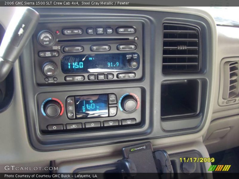 Steel Gray Metallic / Pewter 2006 GMC Sierra 1500 SLT Crew Cab 4x4