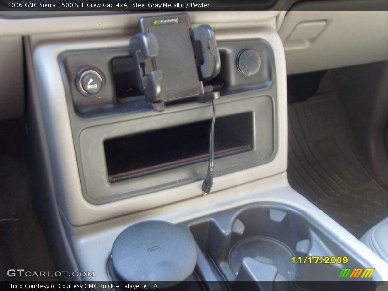 Steel Gray Metallic / Pewter 2006 GMC Sierra 1500 SLT Crew Cab 4x4