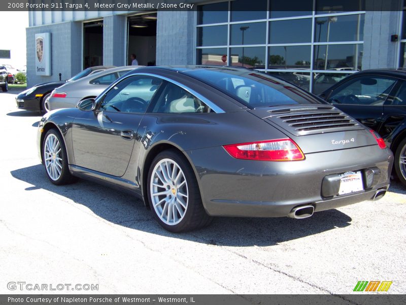 Meteor Grey Metallic / Stone Grey 2008 Porsche 911 Targa 4