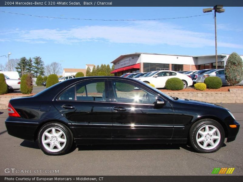 Black / Charcoal 2004 Mercedes-Benz C 320 4Matic Sedan