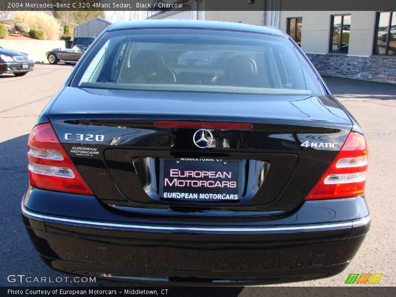 Black / Charcoal 2004 Mercedes-Benz C 320 4Matic Sedan