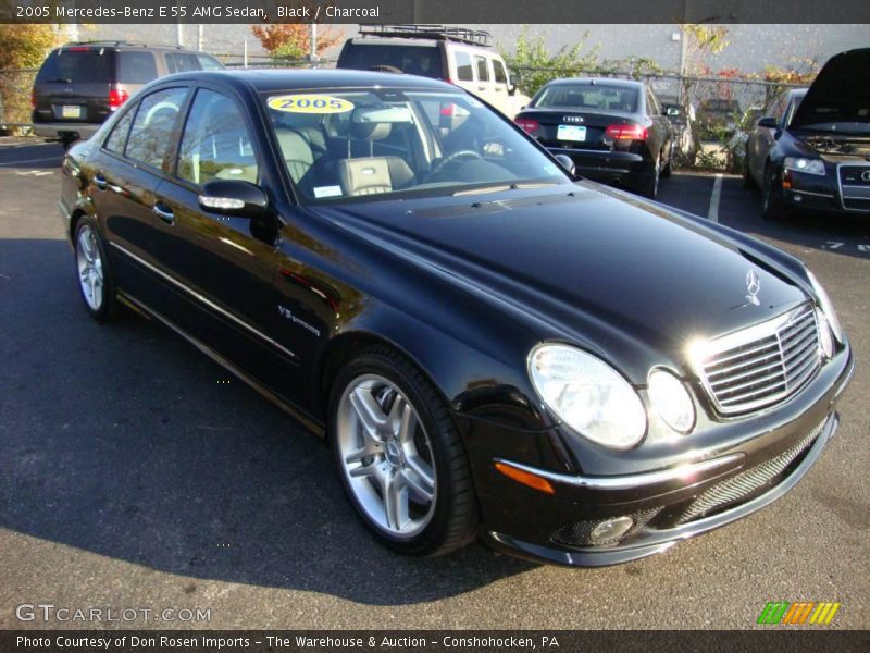Black / Charcoal 2005 Mercedes-Benz E 55 AMG Sedan