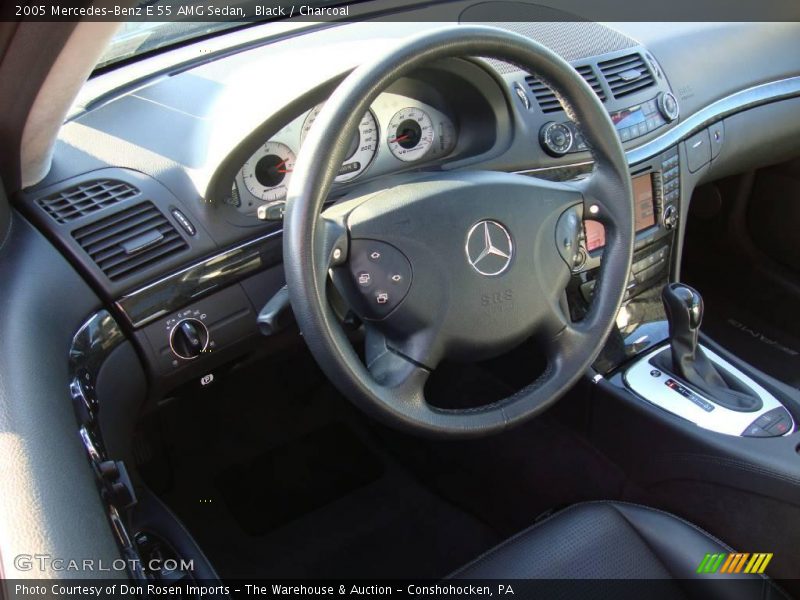 Black / Charcoal 2005 Mercedes-Benz E 55 AMG Sedan