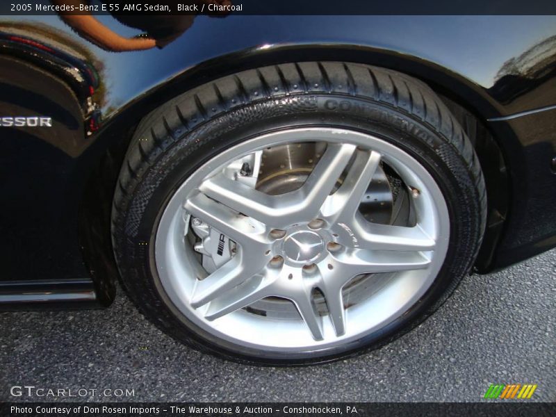 Black / Charcoal 2005 Mercedes-Benz E 55 AMG Sedan