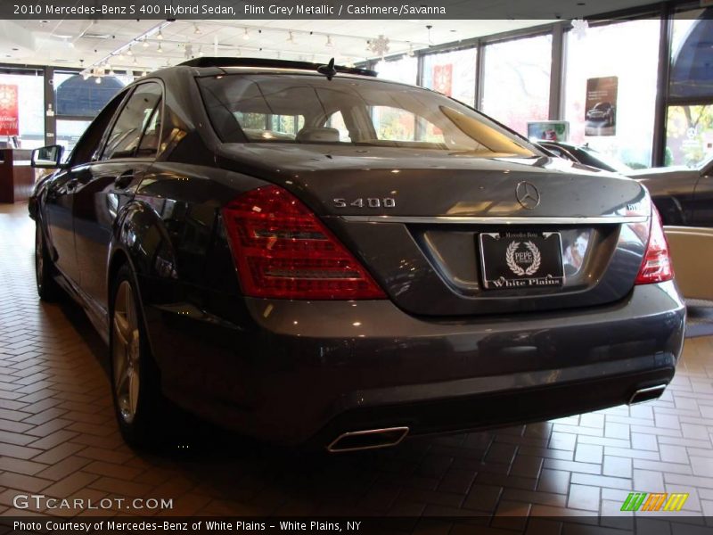 Flint Grey Metallic / Cashmere/Savanna 2010 Mercedes-Benz S 400 Hybrid Sedan