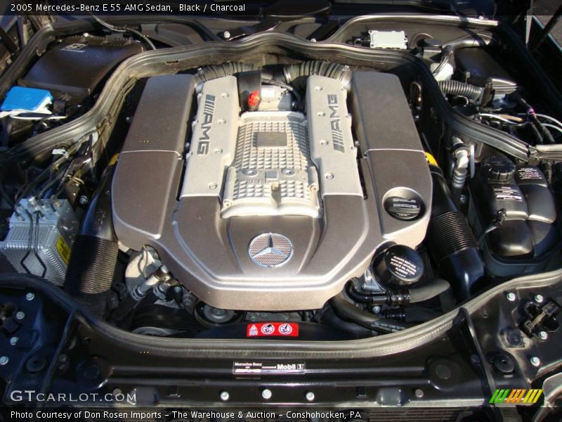 Black / Charcoal 2005 Mercedes-Benz E 55 AMG Sedan