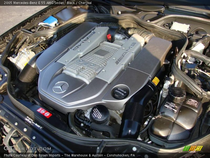 Black / Charcoal 2005 Mercedes-Benz E 55 AMG Sedan