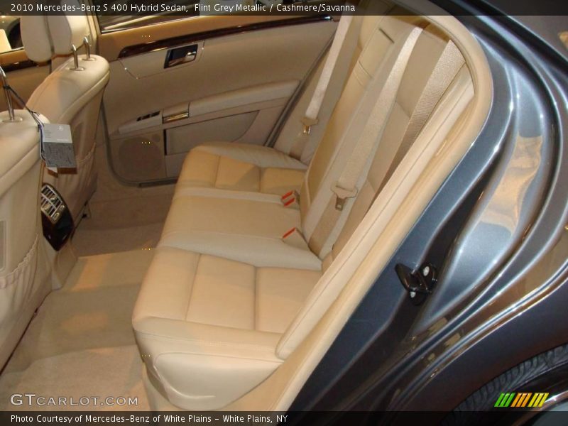 Flint Grey Metallic / Cashmere/Savanna 2010 Mercedes-Benz S 400 Hybrid Sedan