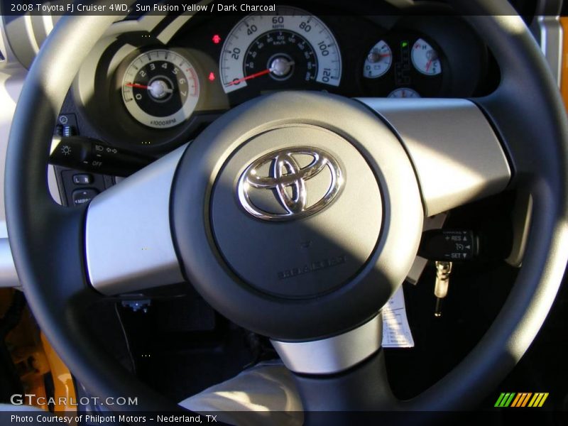 Sun Fusion Yellow / Dark Charcoal 2008 Toyota FJ Cruiser 4WD