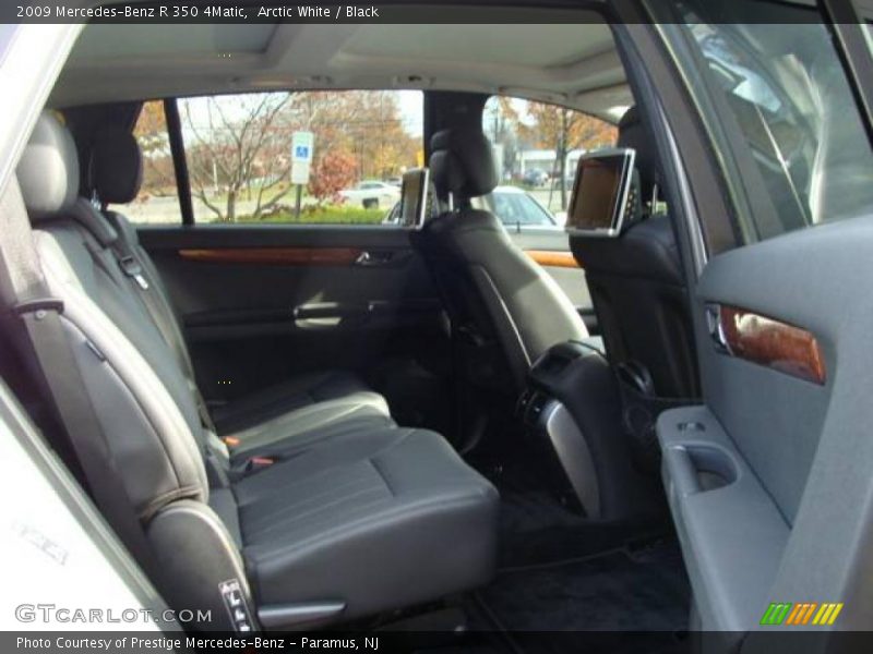 Arctic White / Black 2009 Mercedes-Benz R 350 4Matic