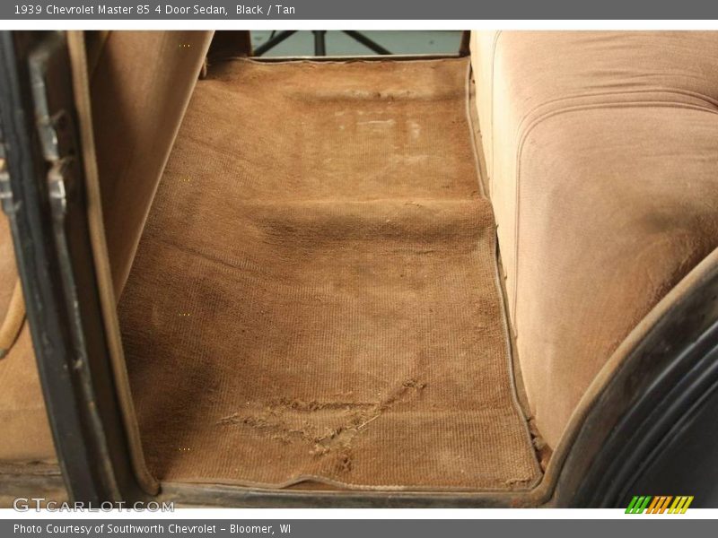 Black / Tan 1939 Chevrolet Master 85 4 Door Sedan
