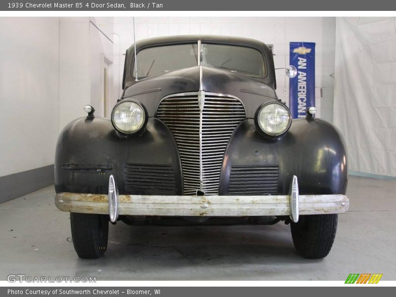 Black / Tan 1939 Chevrolet Master 85 4 Door Sedan