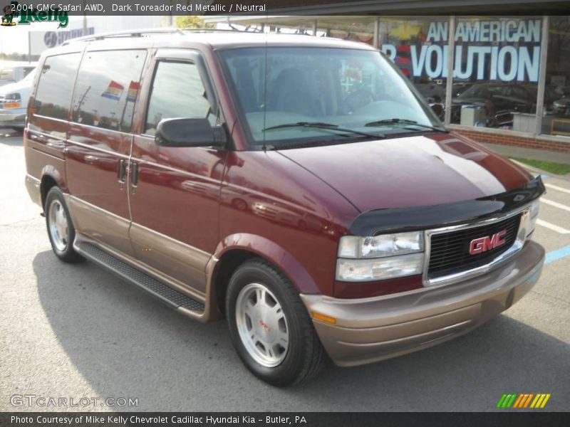 Dark Toreador Red Metallic / Neutral 2004 GMC Safari AWD