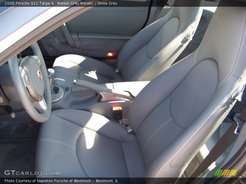 Meteor Grey Metallic / Stone Grey 2008 Porsche 911 Targa 4