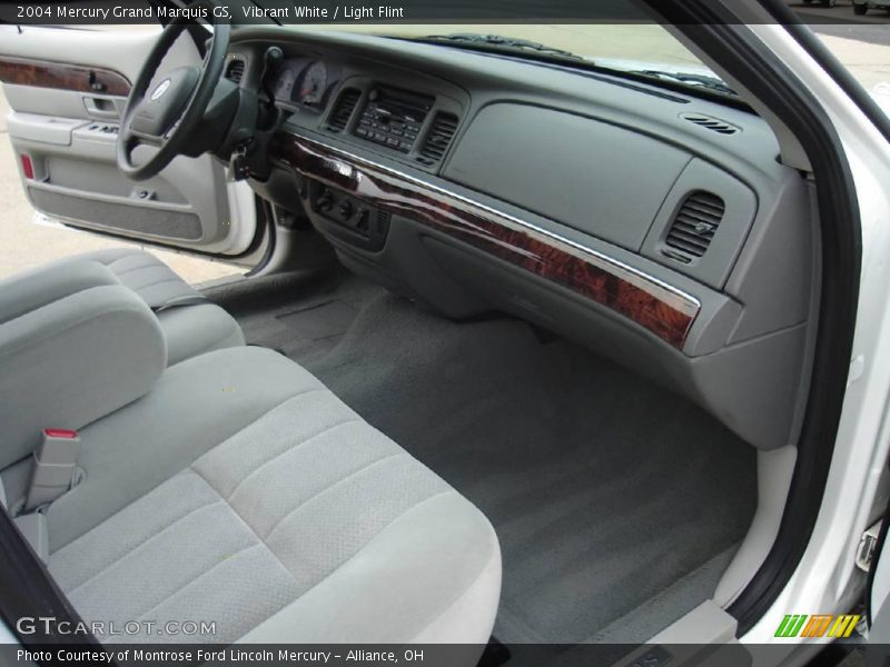 Vibrant White / Light Flint 2004 Mercury Grand Marquis GS