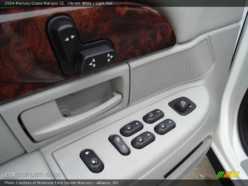 Vibrant White / Light Flint 2004 Mercury Grand Marquis GS