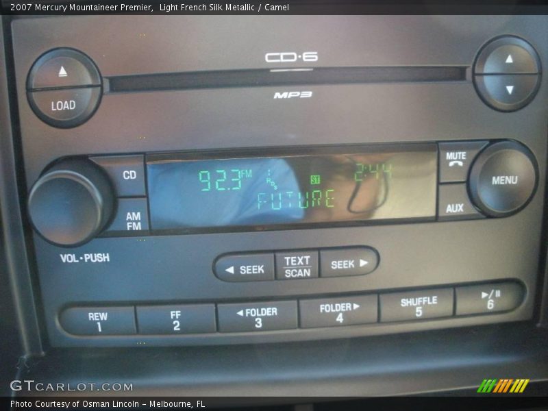 Light French Silk Metallic / Camel 2007 Mercury Mountaineer Premier