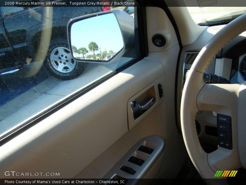 Tungsten Grey Metallic / Black/Stone 2008 Mercury Mariner V6 Premier
