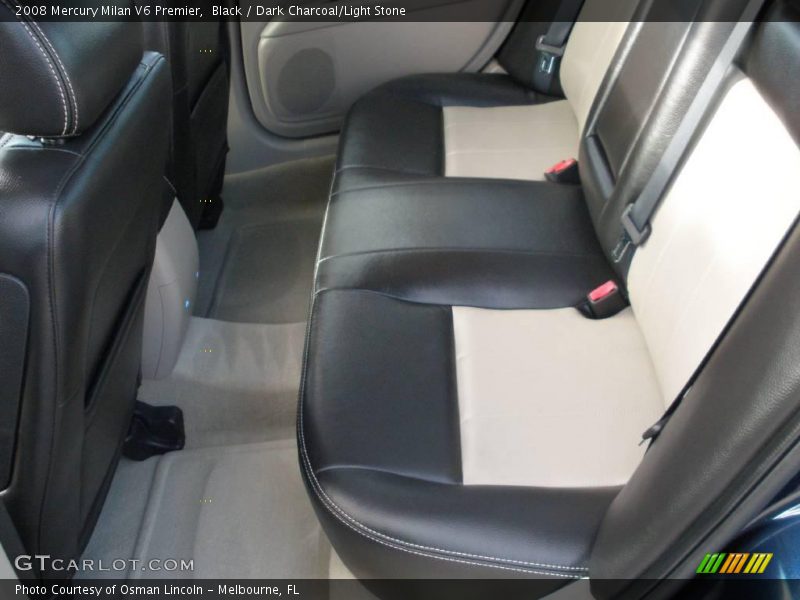 Black / Dark Charcoal/Light Stone 2008 Mercury Milan V6 Premier