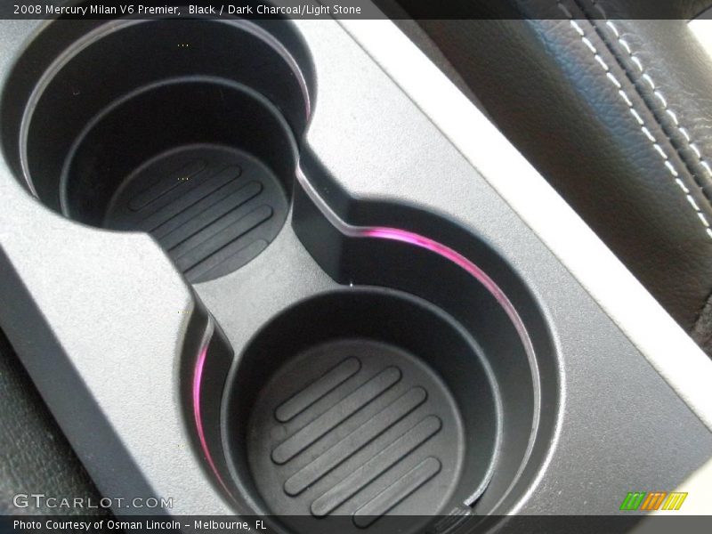 Black / Dark Charcoal/Light Stone 2008 Mercury Milan V6 Premier
